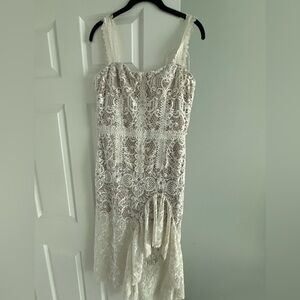 Bronx and Banco Tiffany Blanc Dress